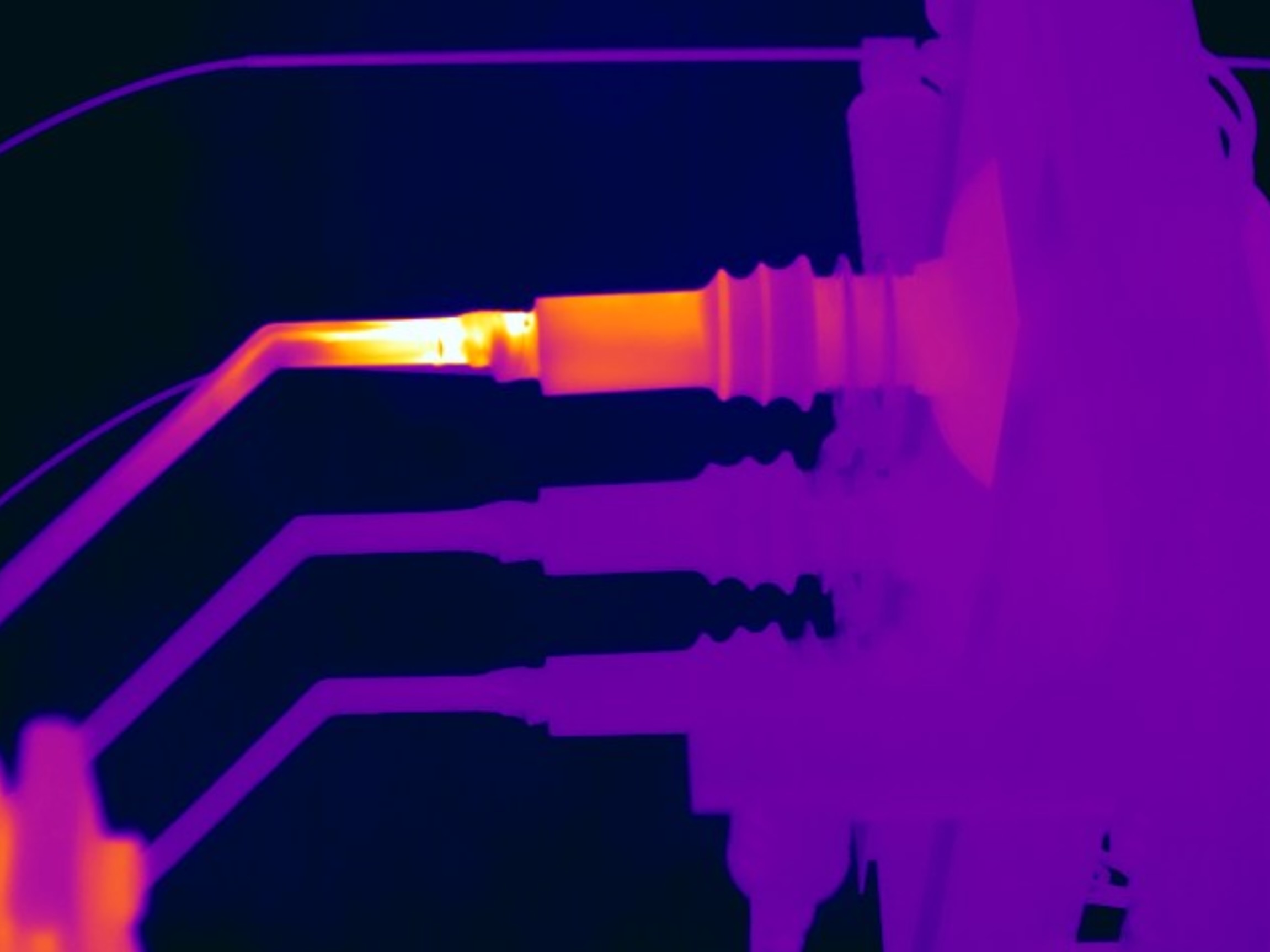 Thermogramm Umspannwerke