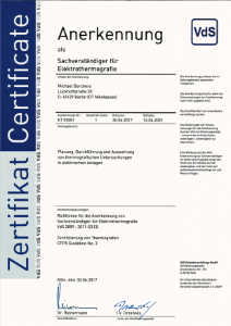 VdS Zertifikat 2021 h300